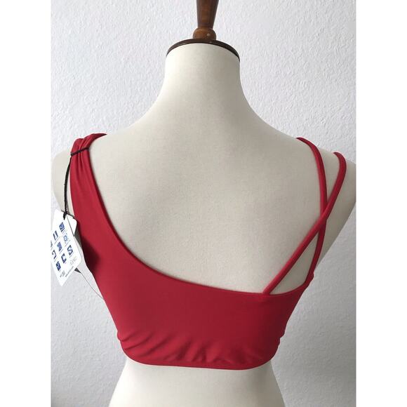 Crescent Bleu Laila Asymmetric Strappy High Cut Bikini Set - Picture 4 of 9